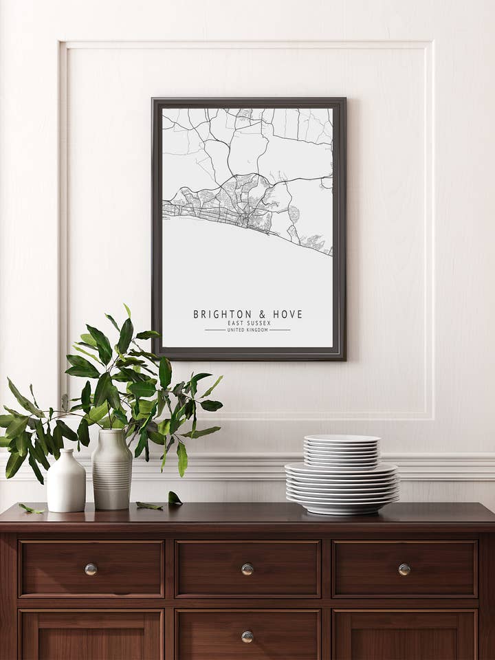 Brighton & Hove City-Print für den Großhandel von Homemade Hollydays Wholesale