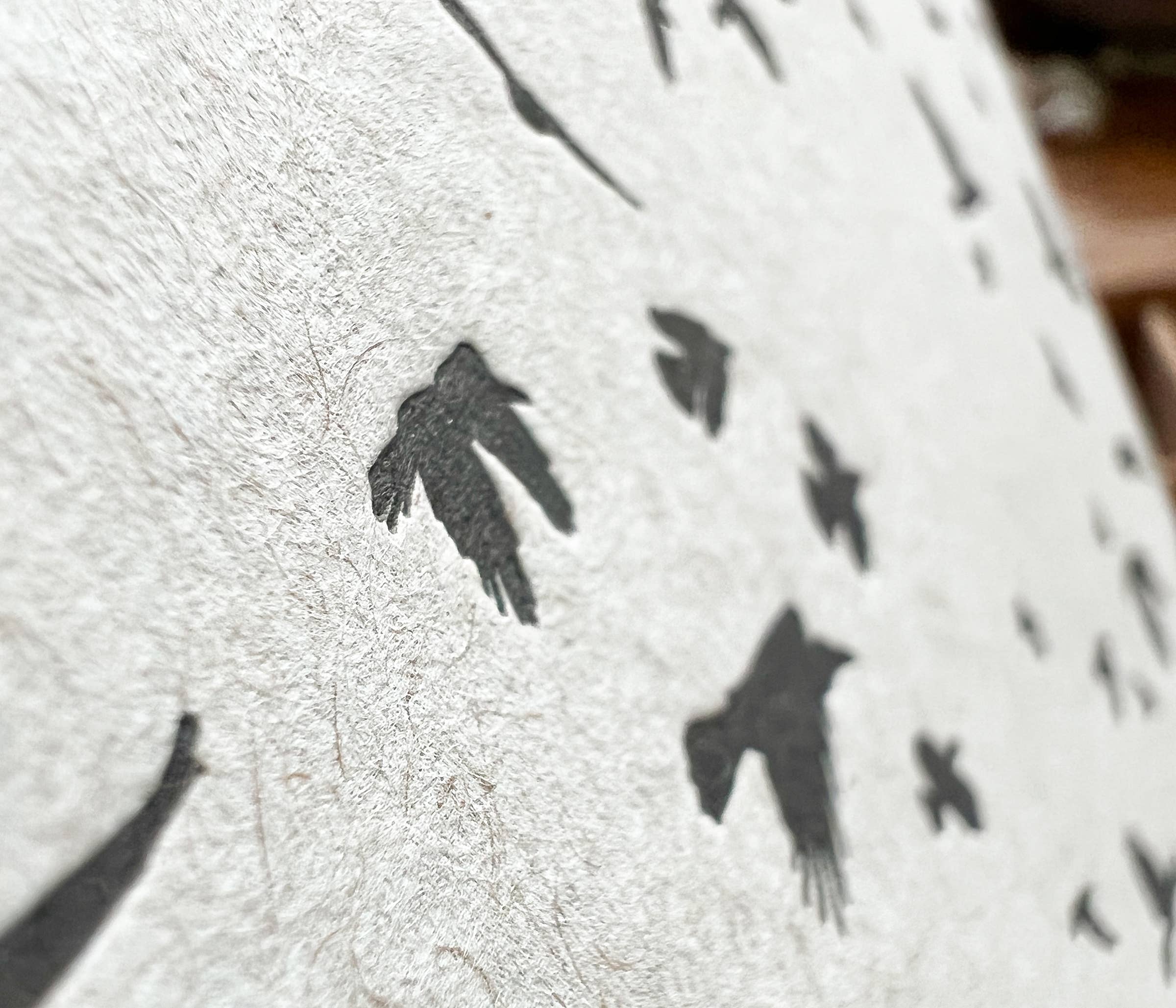 Blackbird Letterpress – wholesale Notebook – murder of crows large notebook3