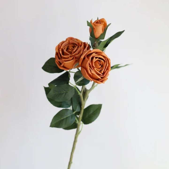 Angel Isabella - Wholesale Artificial Flowers - 28.75"-Elegant Fall theme Real Touch Cabbage Rose 2