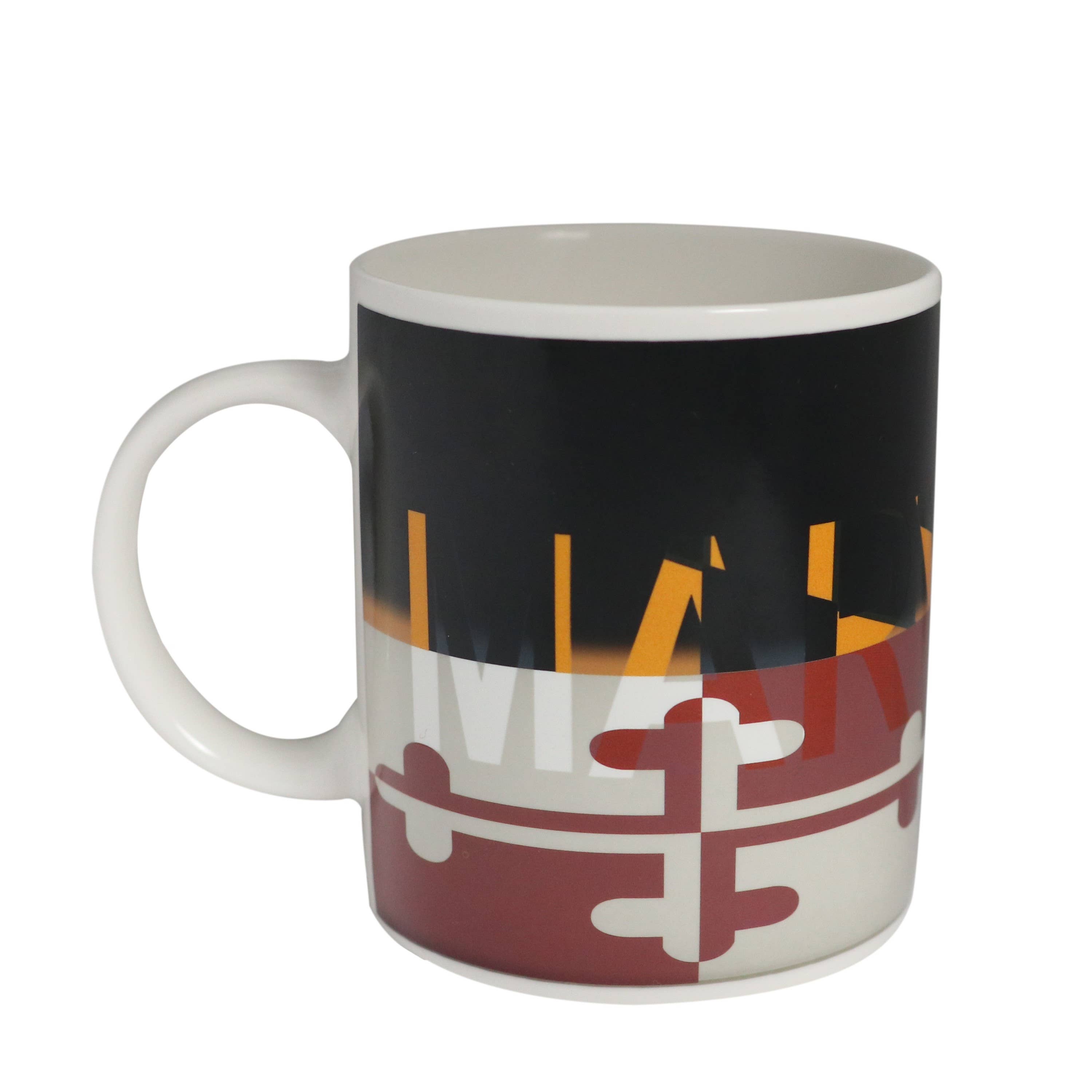Sunkiss - Wholesale Coffee Mug - Maryland Flag Color Changing Coffee Mug2