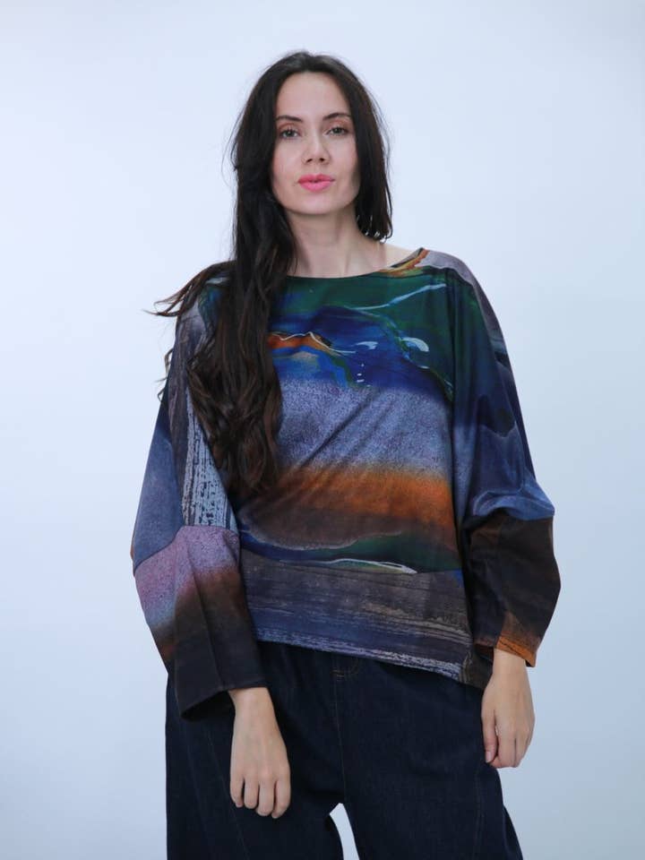 A41-B10 - Top per la vendita all'ingrosso da parte di BELLA BLUE