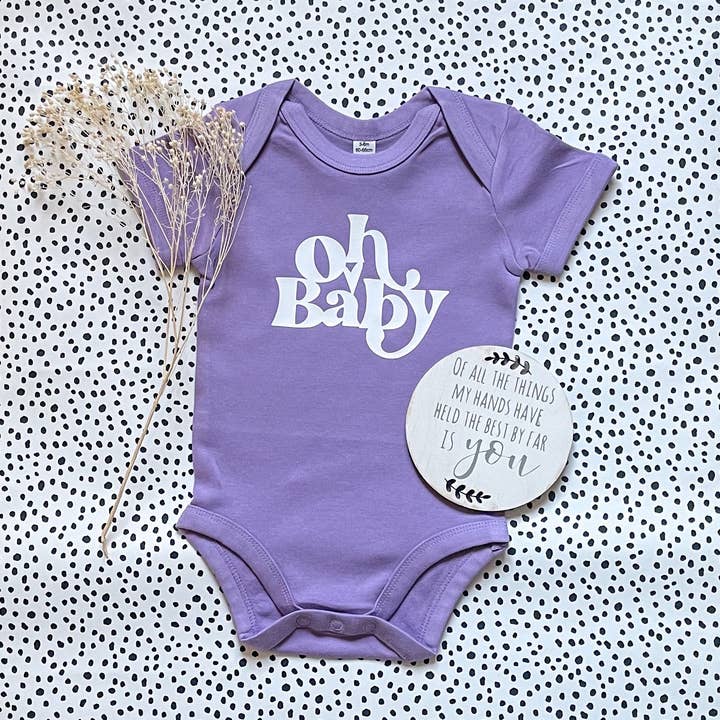 Gilet Oh Baby pour la vente par Willow & Fleur UK