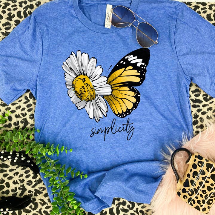 Simplicity tee for wholesale by RR Tees Wholesale