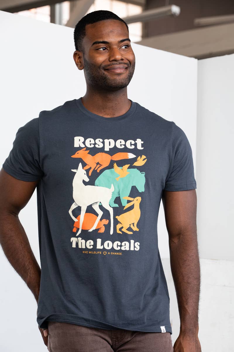 The Landmark Project – wholesale Screen printed t-shirt – unisex – Respect the Locals Tee1