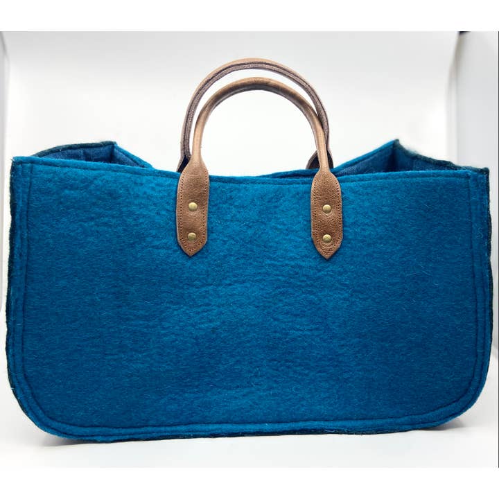 Fibres of Life - Wool & Felt - Wholesale Tote Bag - Women's - The Grab-&-Go Carry All | Felt Wool Tote Bag | Soft Yarn Bag38