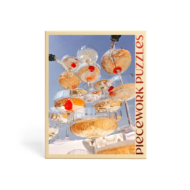 Piecework Puzzles - Wholesale Puzzle - Adult - ✨NEW✨Pop The Bubbly - 1000 Piece Puzzle