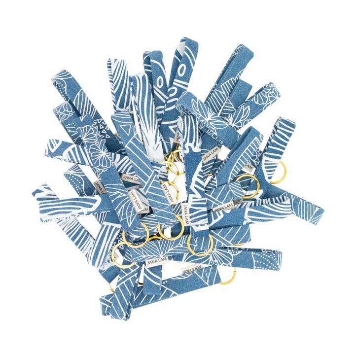 Estampado sorpresa • Llavero grande • Colección Denim para venta al por mayor de Jana Lam