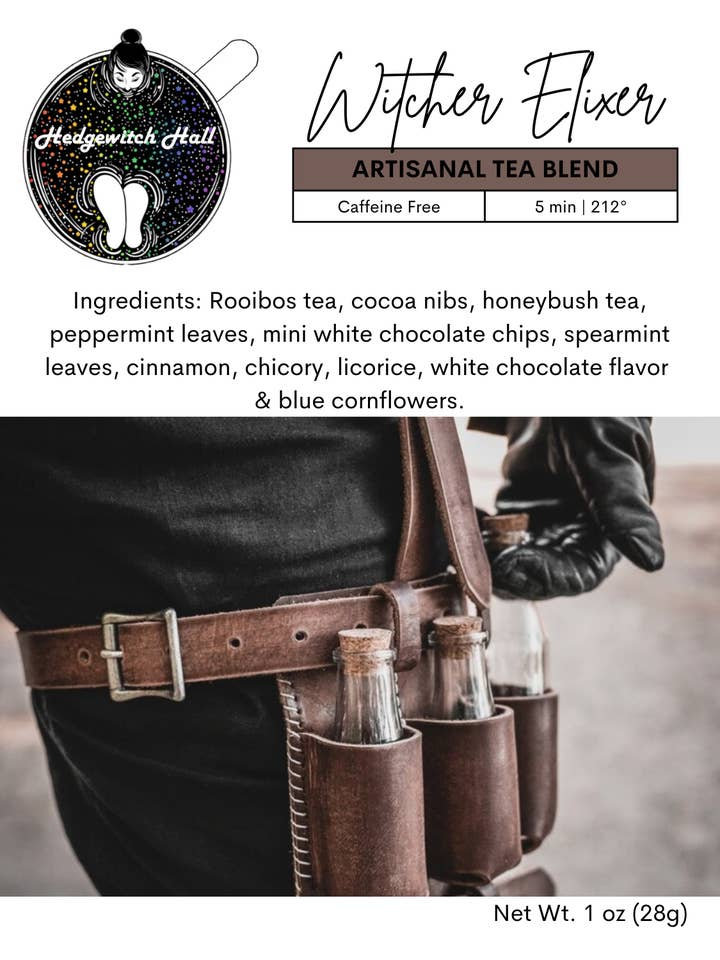 Élixir de sorceleur pour la vente par Hedgewitch Hall