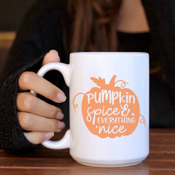 Zucca Spice and Everything - Tazza bella per la vendita all'ingrosso da parte di Fuzzy Loon Designs
