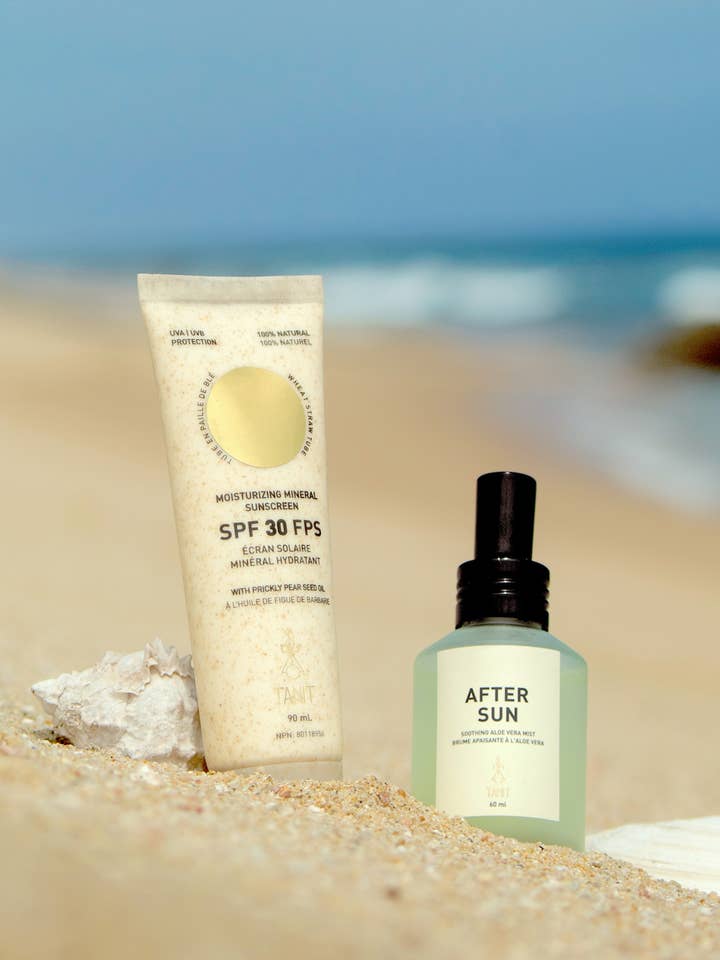 Mineral Sunscreen with Prickly Pear seed oil SPF 30 / SPF 50 for wholesale by TANIT