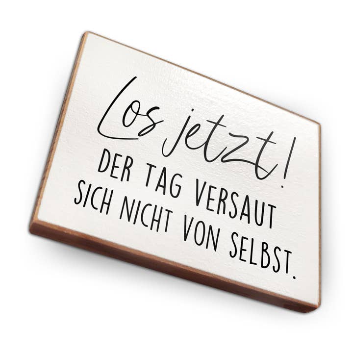 Beech Wood Fridge Magnet - Go Now for wholesale by wammi