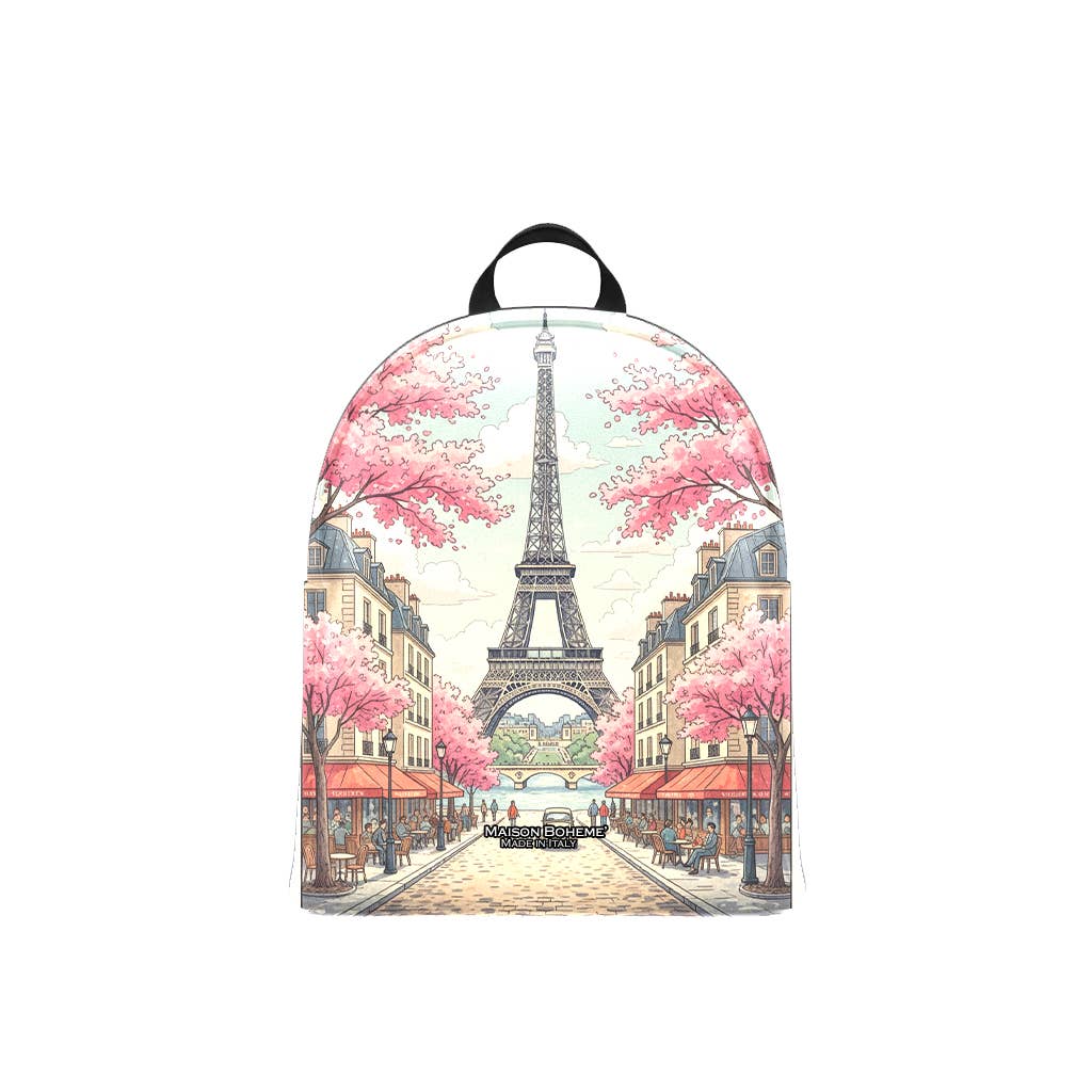 Gruppo Quinto Srls - Wholesale Backpack - Women's - Made in Italy backpack with PLB2504 print0
