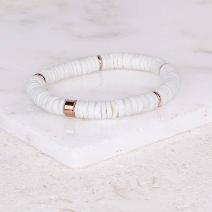 Puka Shells - Accent Bracelet for wholesale by The Inspiration Company