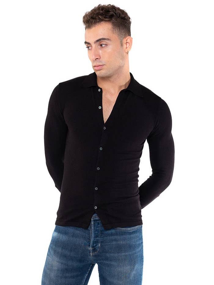 Knitted Dress Shirt for wholesale by FANG
