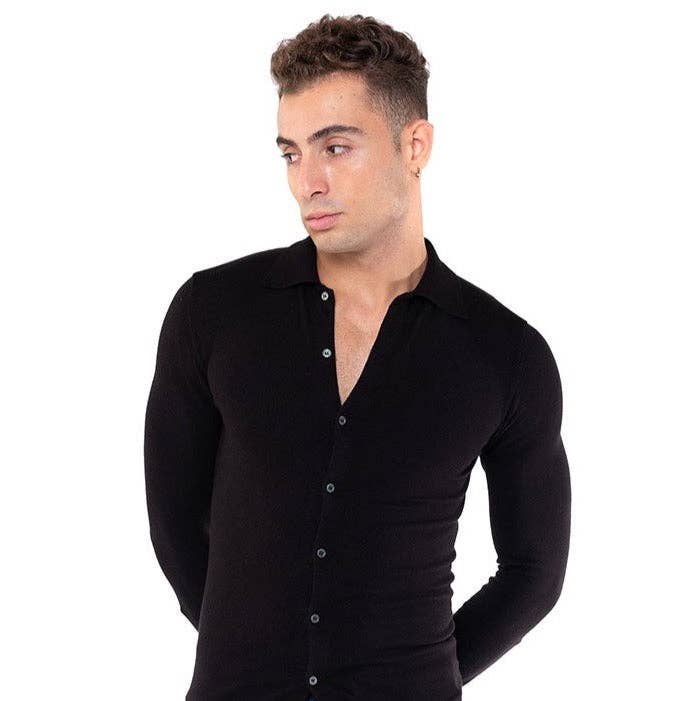 Knitted Dress Shirt for wholesale by FANG