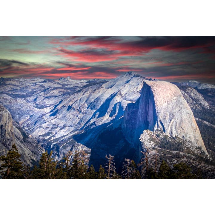 Yosemite Valley Half Dome Glacier Point Fine Art Photo for wholesale by Richard Miles Photos