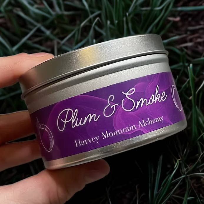 Plum & Smoke (5 oz) **SIGNATURE SCENT for wholesale by Harvey Mountain Alchemy