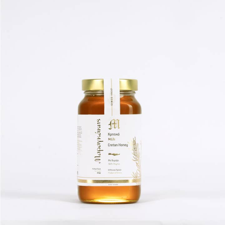 Miel de Creta Tomillo 950g Familia Maragkakis para venta al por mayor de Oligri