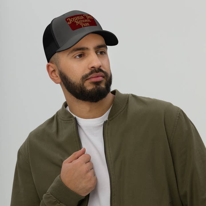 Park Service Apparel - Wholesale Trucker Hat - Unisex - Joshua Tree National Park Embroidered Trucker Cap