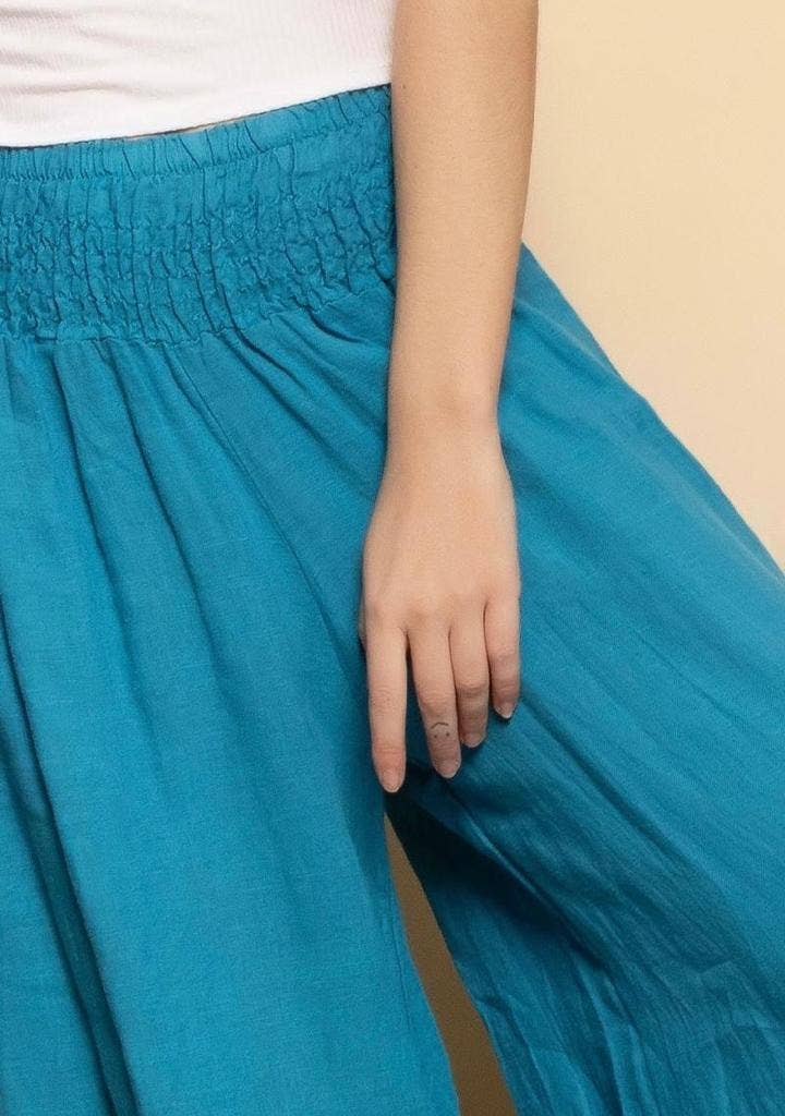 la maison des fibres naturelles - Wholesale Pants - Women's - Flared linen trousers 66031 100%LINEN60