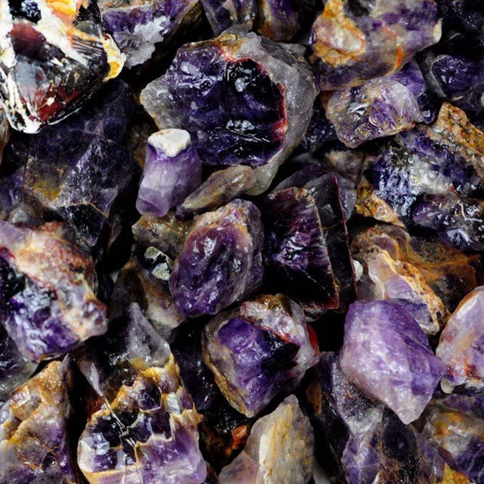 Fantasia Mining - Wholesale Spiritual Stone/Crystal - Rough Amethyst - India - Raw Natural Stones (1 lb)3