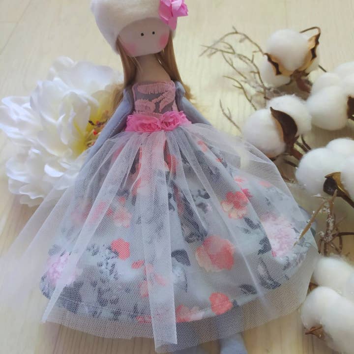 ChernikovaNataliya - Wholesale Doll - Kids - Handmade Doll, Tilda Dolls, Decorative Doll, Shabby Chic Nursery, Little Girl Toys, Shabby Cloth Dolls,Ballerina Doll.Fabric Doll.