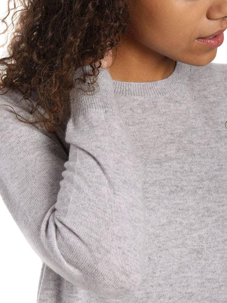 Noble Mount - Wholesale Knit Sweater - Women's - Zainuno Moizni Women's 100% Cashmere Classic Crew Neck Sweater16