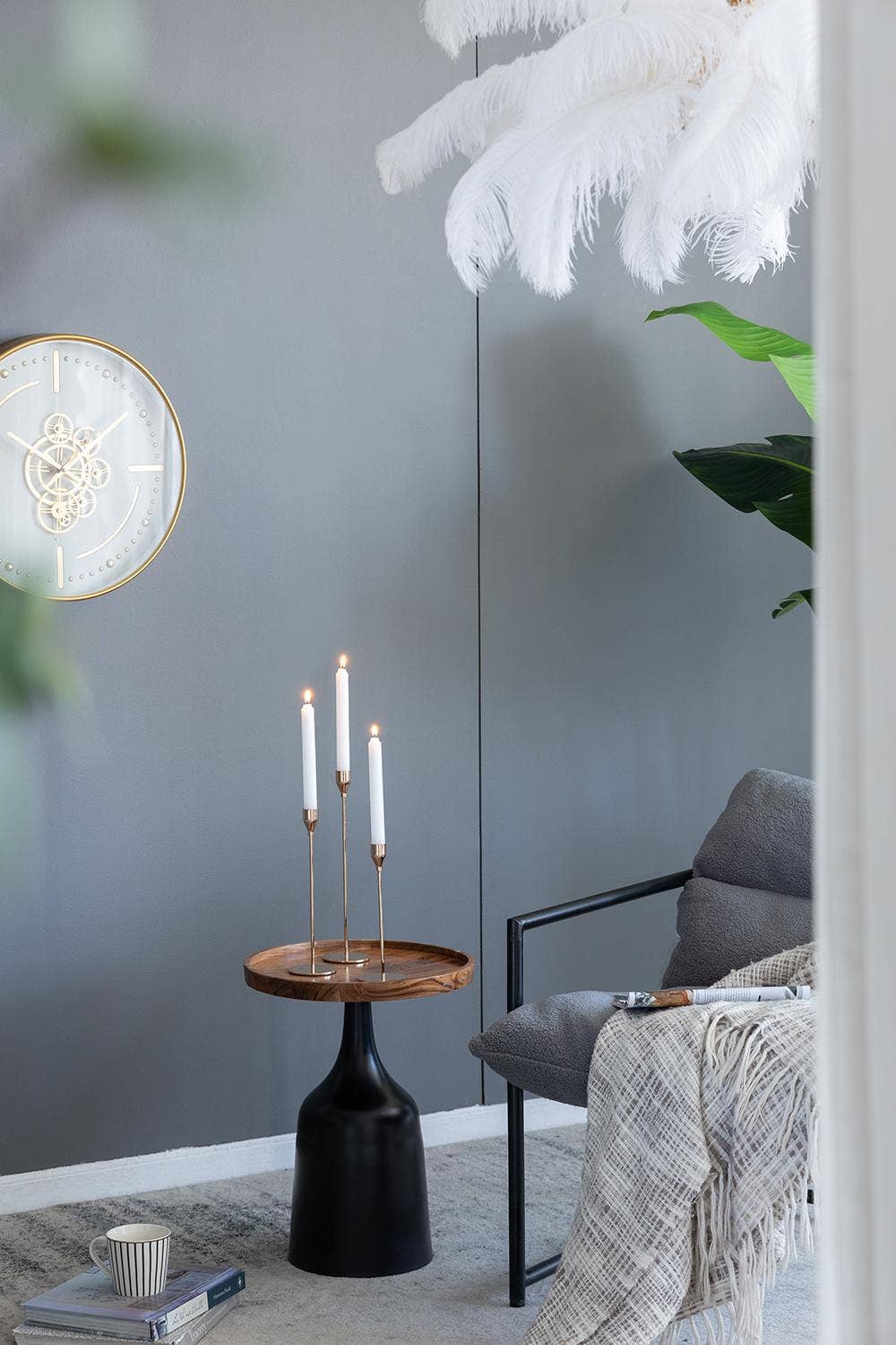 A&B Home Group Inc. - Wholesale Candle Holder - S/3 Candle Holder L:3x3x12.6" M:3x3x10.8" S:3x3x8.9" - Gold1