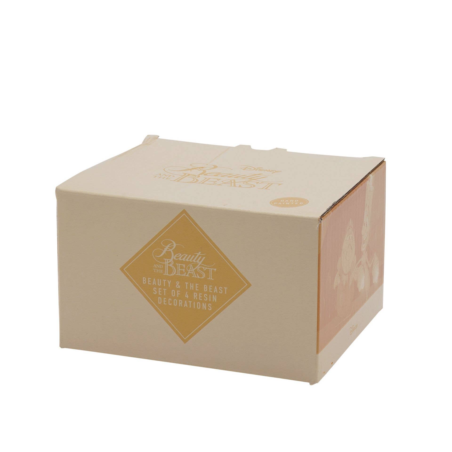 WIDDOP and Co. - Wholesale Christmas Decoration - Disney Set of 4 Beauty & The Beast Resin Hanging Decorations10