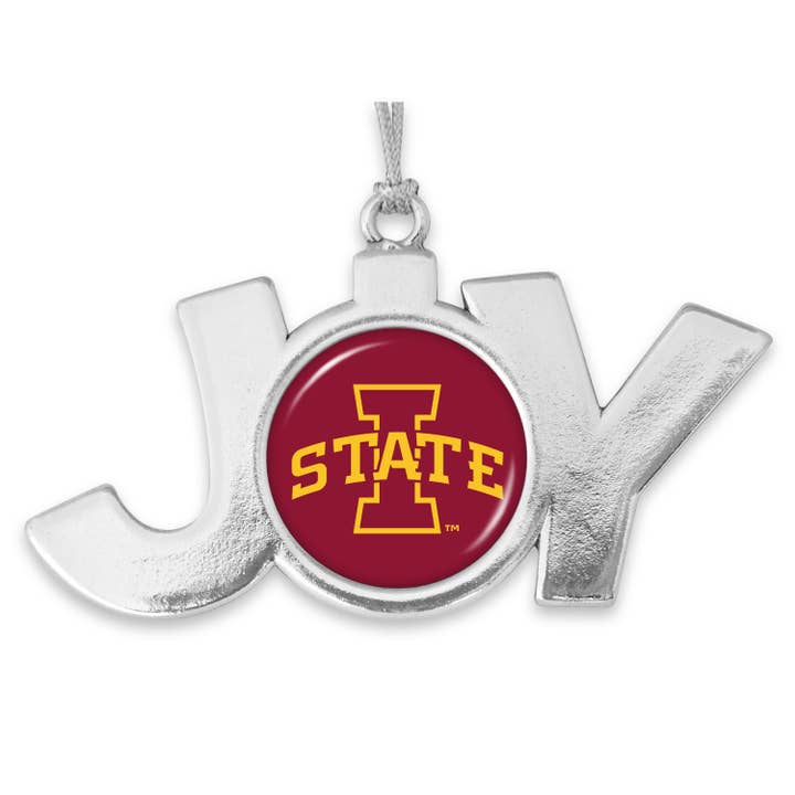 Iowa State Cyclones JOY Ornament for wholesale by From The Heart