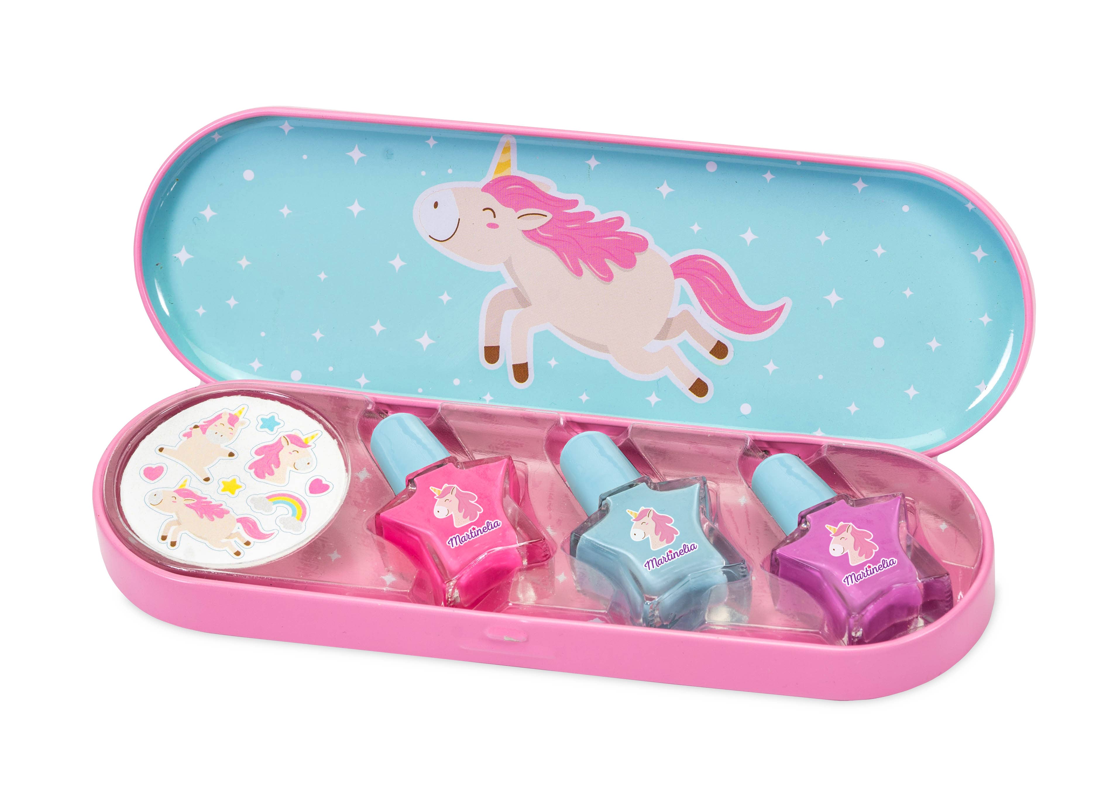 Toysmith - Wholesale Nail Polish - Kids - Martinelia Little Unicorn Nail Polish & Stickers1