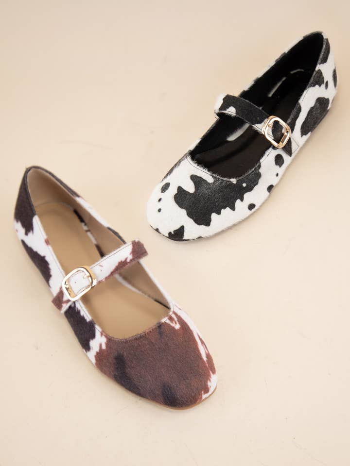 CCOCCI – wholesale Flats – Women’s – MELI-3 ANIMAL PRINT SHORT HAIR FURRY UPPER FALL FLATS