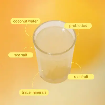 Clevr Blends - Wholesale Health/Detox Tea - Yuzu Lemonade SuperTea (14 Servings) | Instant Tea with Real Yuzu, Electrolytes and Probiotics3