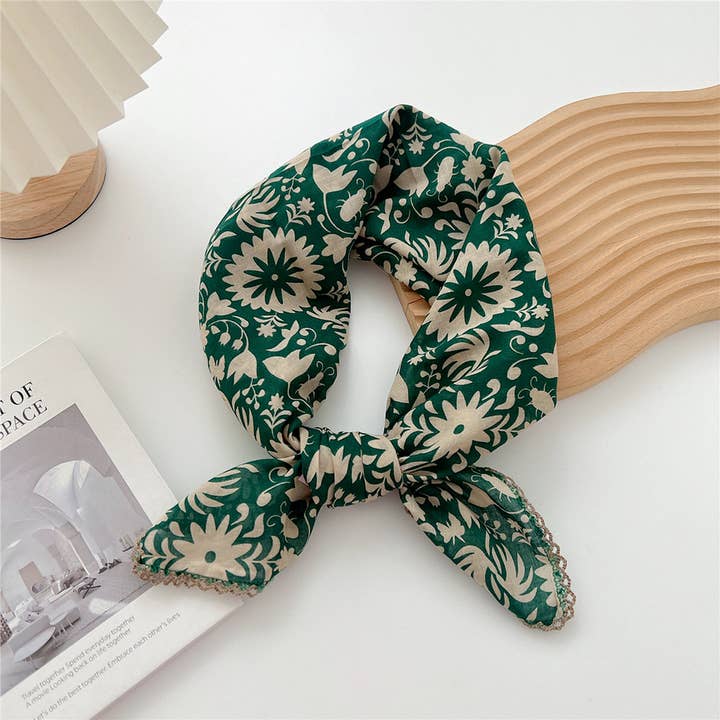 ACCITY - Wholesale Scarf - Women's - Cotton Linen Square Scarf for Women’s Neck Wrap_CWMS0672