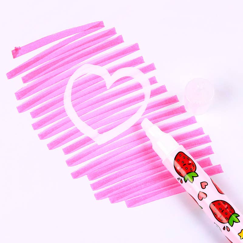 Puckator Ltd – wholesale Highlighter – Foodiemals Erasable Highlighter Set of 6 with Scented Ink1