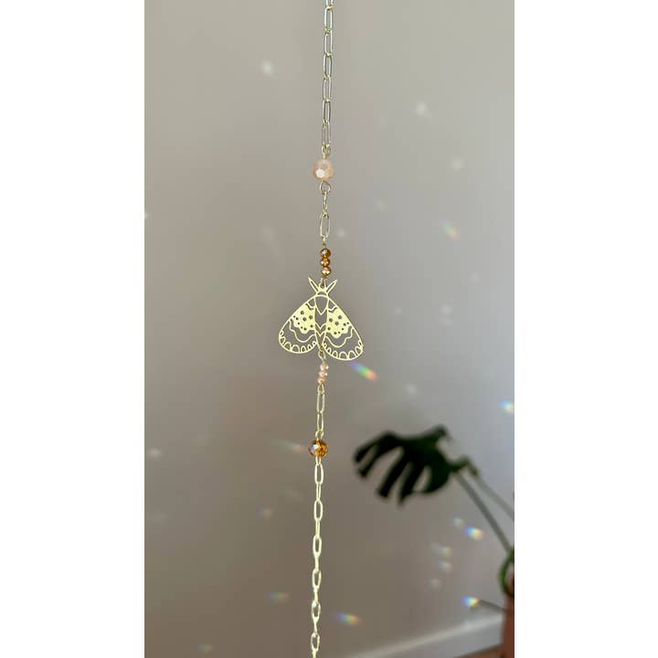 Ombra & Luce – wholesale Suncatcher – Moth Suncatcher, Insect decor1