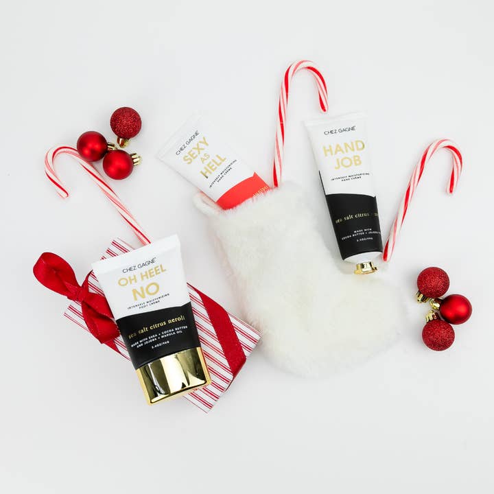 Chez Gagné - Wholesale Foot cream - Oh Heel No - Clean + Foot Crème - Sea Salt Citrus + Neroli - 3.4oz12