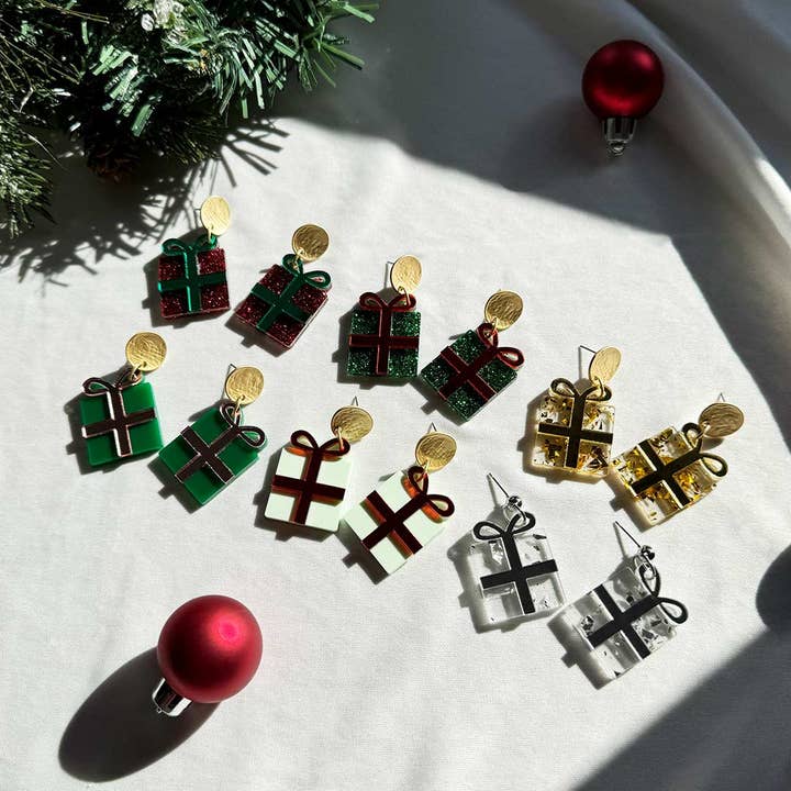 Single Present Dangles for wholesale by The Crafted Makerie