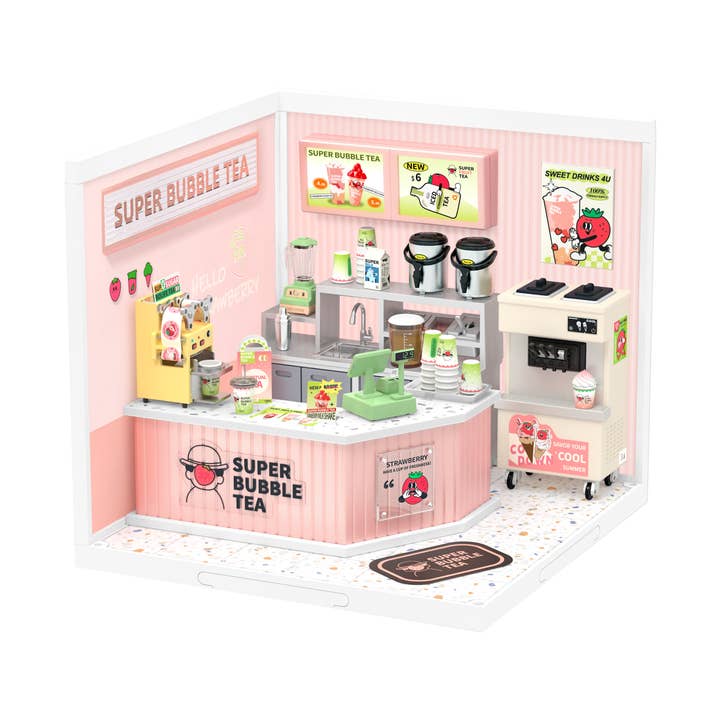 DIY Miniature House Kit: Double Joy Bubble Tea and other Purchase Wholesale bubble tea. Free Returns & Net 60 Terms on Faire trending on Faire.