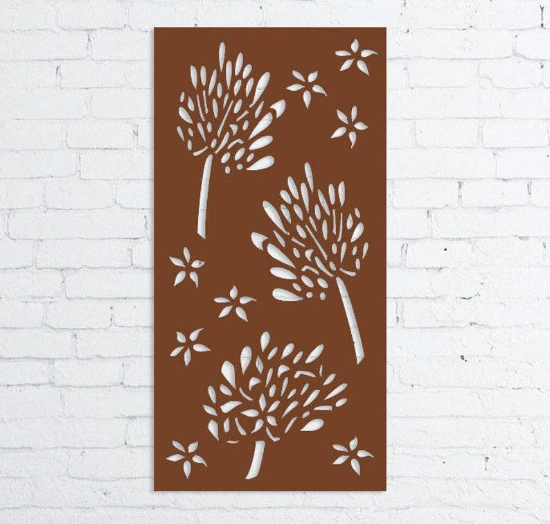 Rustica Ornamentals - Wholesale Outdoor Ornament/Decor - Privacy Screens / Metal Wall Sculpture6