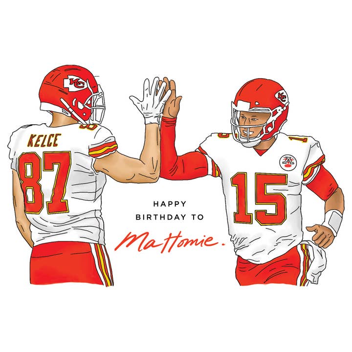 Maddon and Co - Venta al por mayor Tarjetas de cumpleaños - Tarjeta de cumpleaños de Mahomie Football1