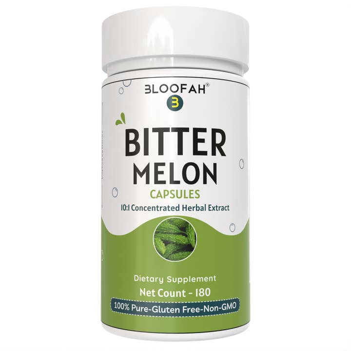 Bloofah – Großhandel Nahrungsergänzungsmittel/Vitamin zum Einnehmen – Bittermelonen-Kapseln 500mg | 10:1 Extrakt, natürlich, nicht-GVO