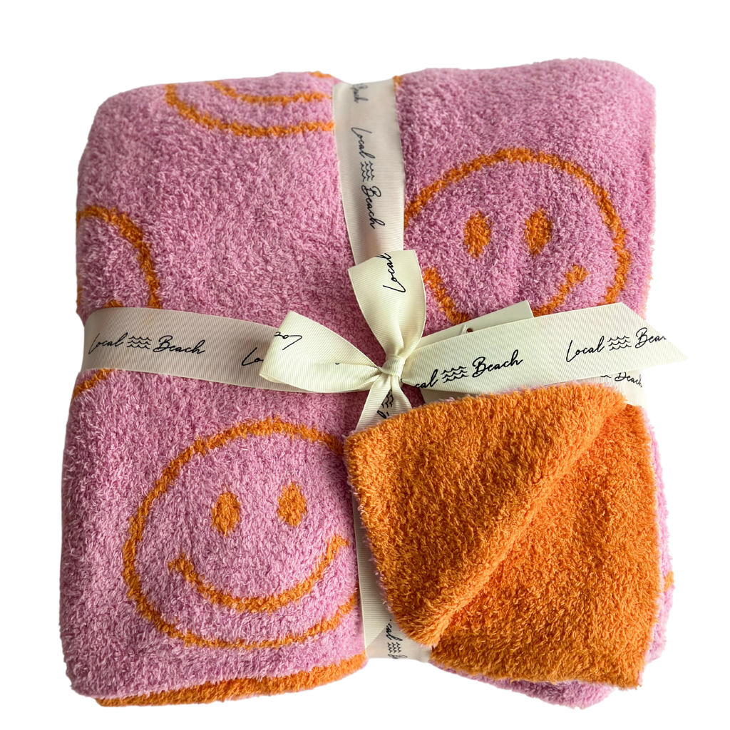 Local Beach - Wholesale Bedding Blanket - Kids & Baby - Baby Smiley Luxe Blanket8
