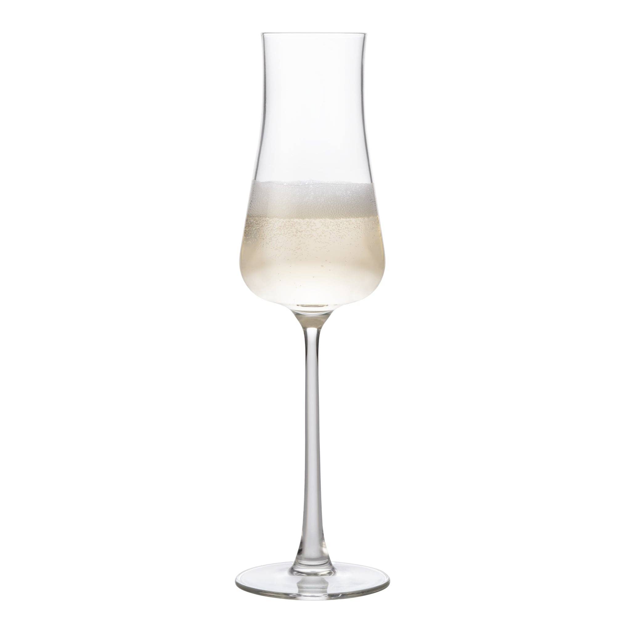 Libbey - Wholesale Champagne Flute - Libbey Stratford Champagne Flute Glass, 8oz, Set of 44
