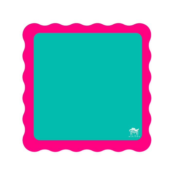 My Fair Mahjong - Wholesale Board Game - MAHJONG MAT | Color Wave | 31" x 31"