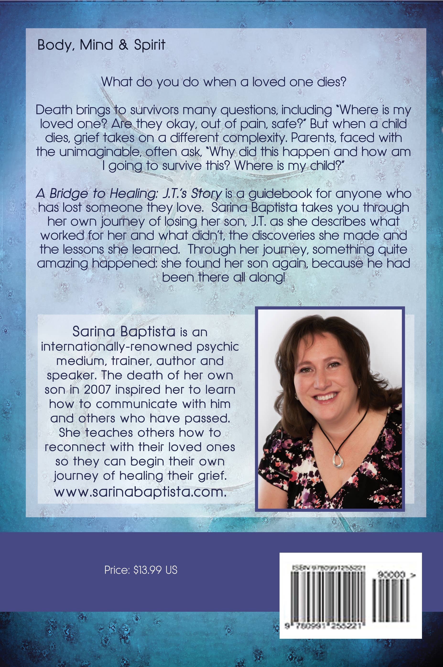 Bridge to Healing Press - Wholesale Self-Help & Personal Development Book - A Bridge to Healing: J.T.'s Story - A Mother's Grief Journey1