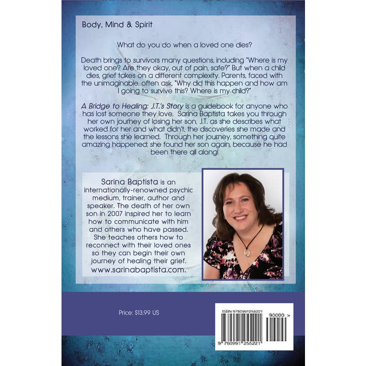 Bridge to Healing Press - Wholesale Self-Help & Personal Development Book - A Bridge to Healing: J.T.'s Story - A Mother's Grief Journey1