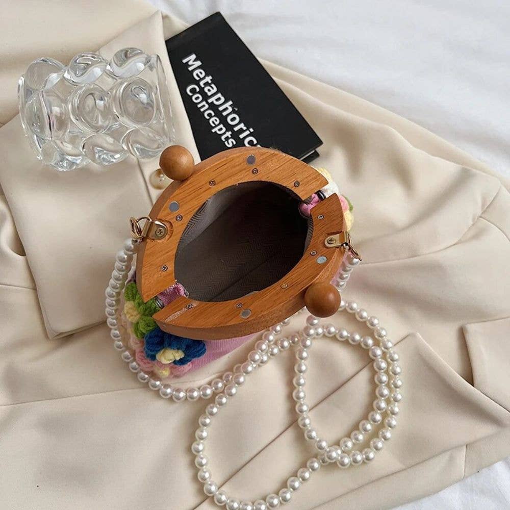 Ashlen - Wholesale Crossbody Bag - Women's - CROCHET FLOWER HANDBAG4