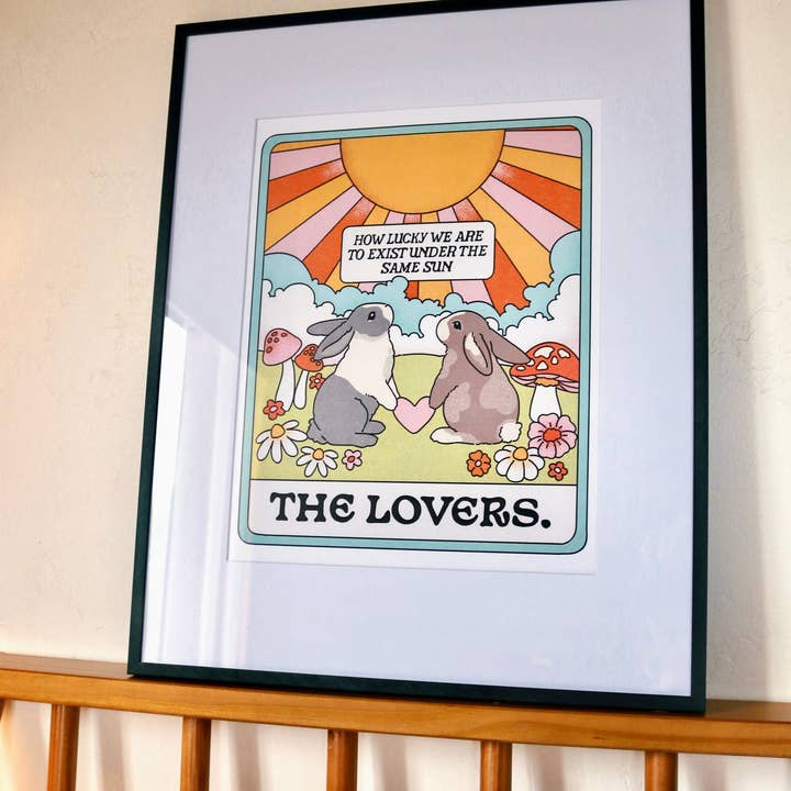 Exquisite Paradox - Wholesale Art Print - the lovers card 11"x14" art print3