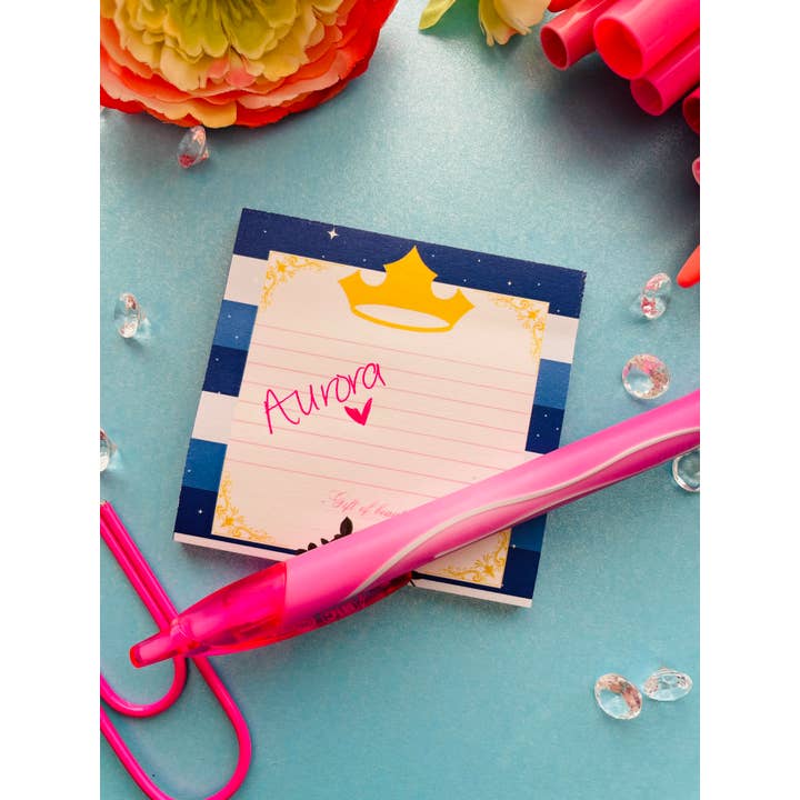 Light Bright Creations - Wholesale Sticky Notes - Princess Girly Cute Princess 3x3 Sticky Note 1